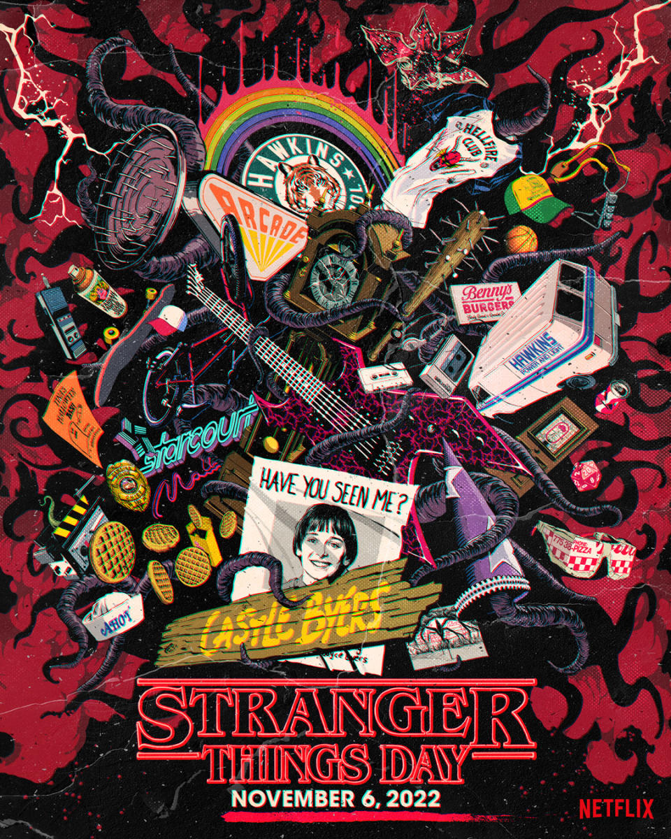'Stranger Things' Day poster