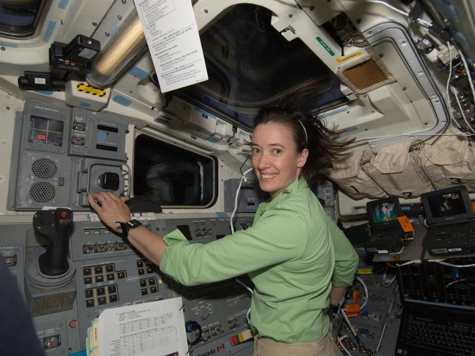 astronaut Megan McArthur nasa space shuttle atlantis