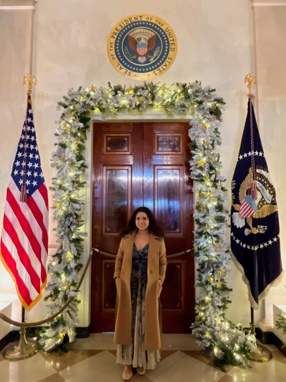 "Fun fact, the White House has a gym," Mazet said. After work, she could be found decompressing at the White House Athletic Center, or WHAC.