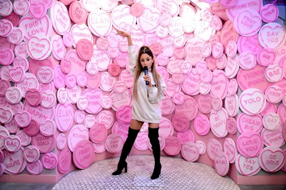Ariana Grande wax figure unveiled in London (PA)