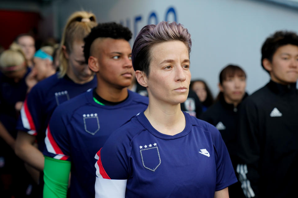 Megan Rapinoe's new autobiography is telling on a lot of fronts, including the fact it isn't the typical rise-of-an-athlete story. (Photo by Brad Smith/ISI Photos/Getty Images)