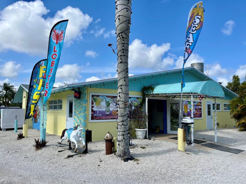 The Eagle's Nest is open for breakfast, lunch and dinner on Pine Island.