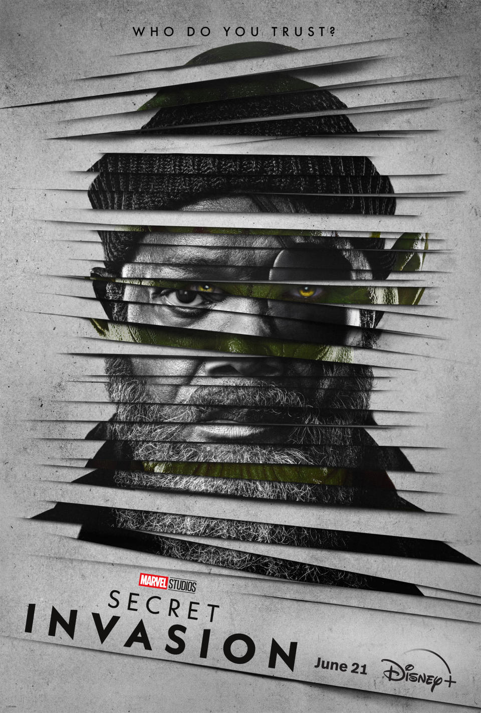 'Secret Invasion' key art starring Samuel L. Jackson