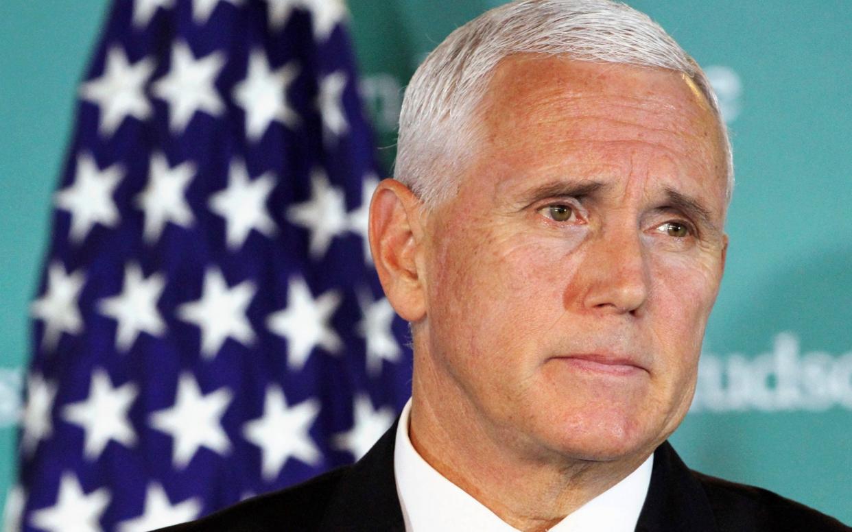 The US vice president said American companies should 