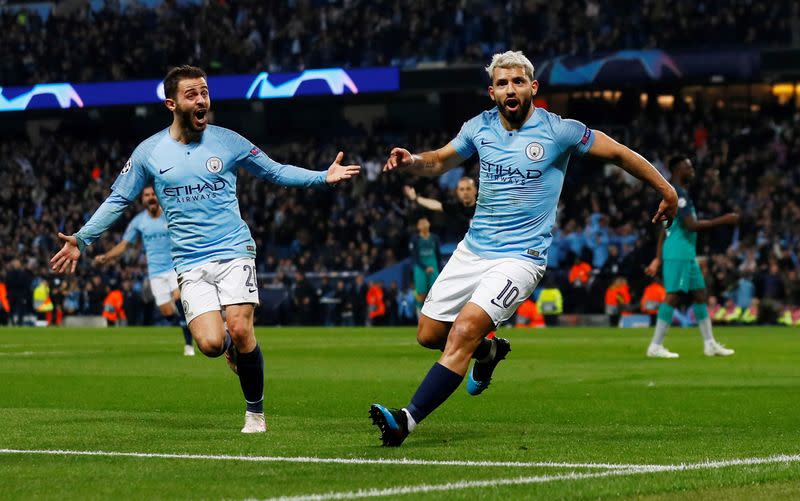 FILE PHOTO: Champions League Quarter Final Second Leg - Manchester City v Tottenham Hotspur