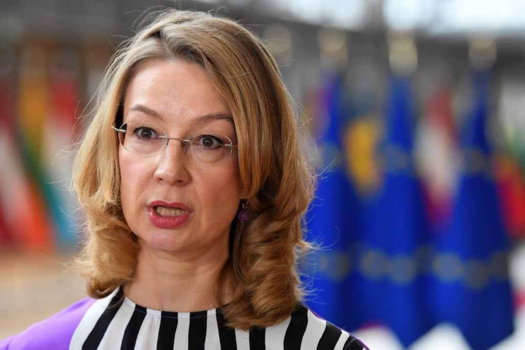 Finland's Minister of European Affairs Tytti Tuppurainen (AFP via Getty Images)