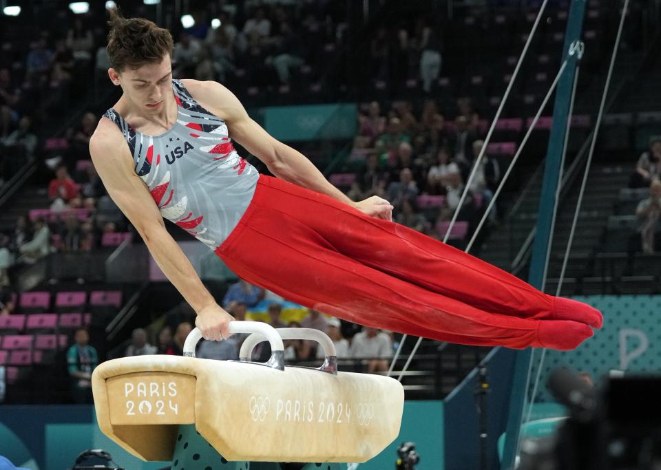 How Stephen Nedoroscik delivered on pommel horse to seal US gymnastics