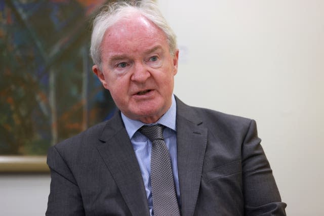 Incoming ICRIR chief commissioner Sir Declan Morgan said he recognised there would be concerns about Mr Sheridan’s appointment (Liam McBurney/PA)