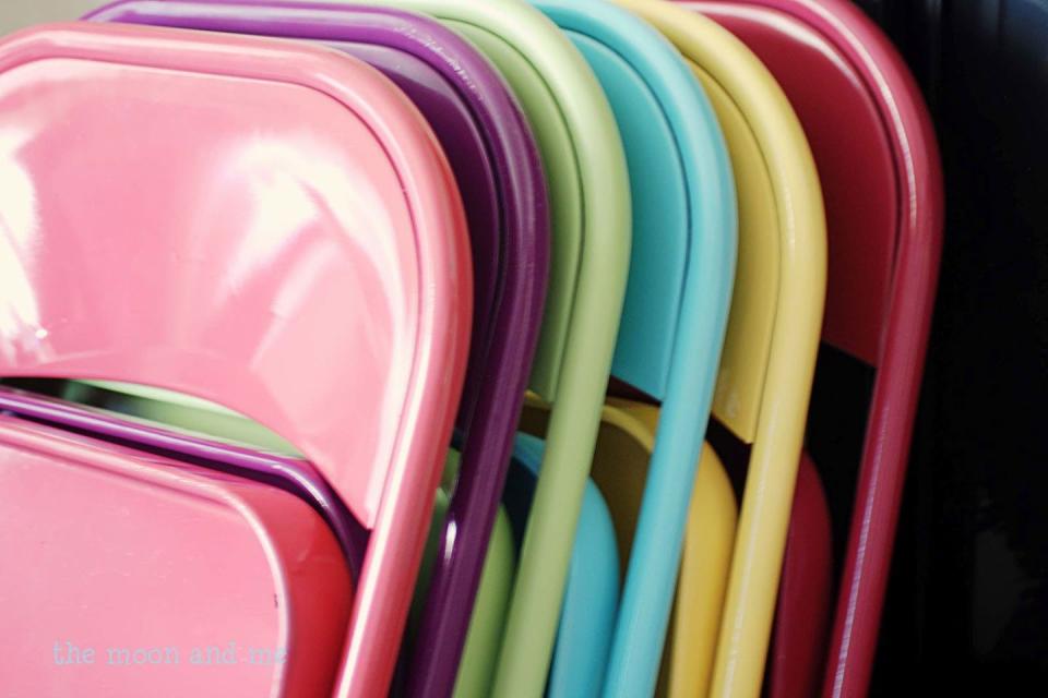 Give Folding Chairs a Facelift