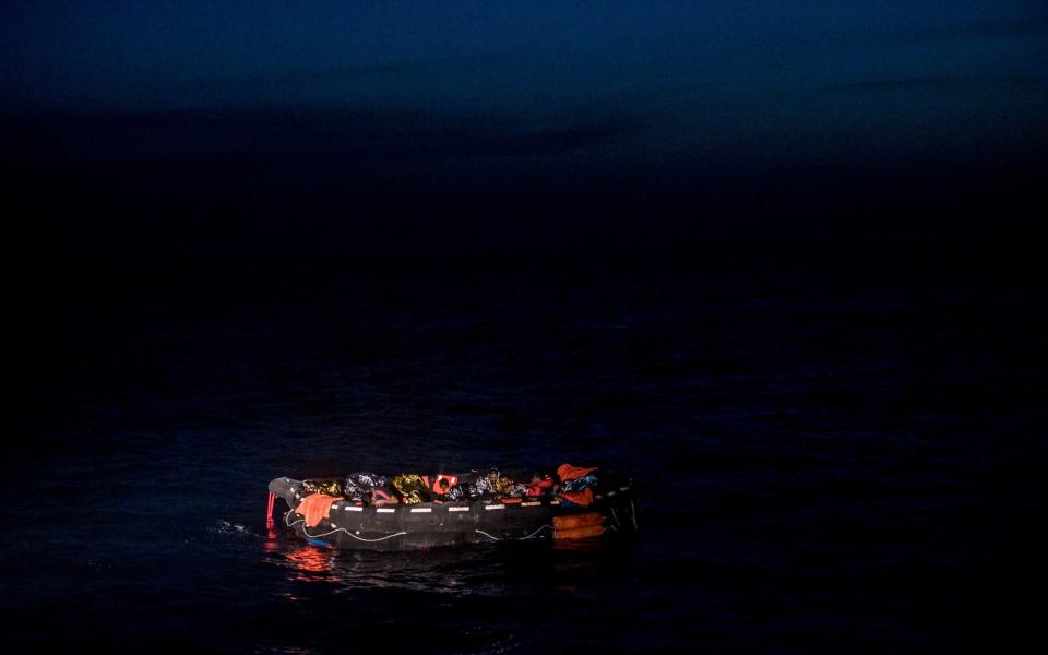 It is feared that dozens of migrants may have died - AP