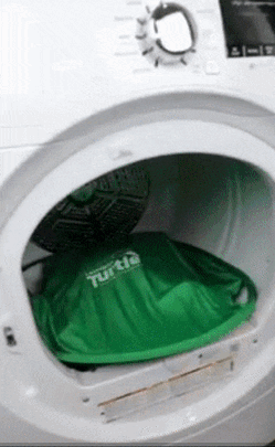A Laundry Turtle to help you scoop clothes out of front-loading washing machines or dryers with ease