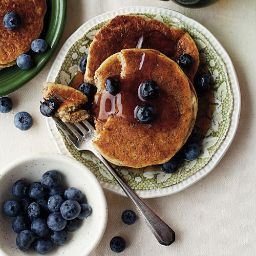 Flaxseed Buttermilk Pancakes