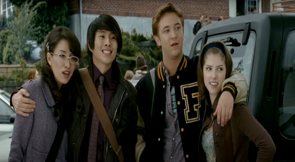 a screen shot of Angela, Eric, Mike, and Jessica