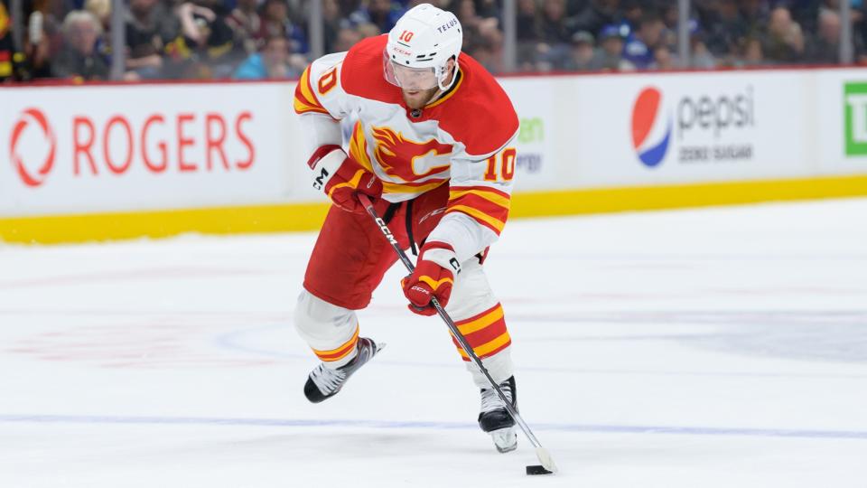 Jonathan Huberdeau is hoping to bounce back after a subpar 2022-23 (Derek Cain/Getty Images)