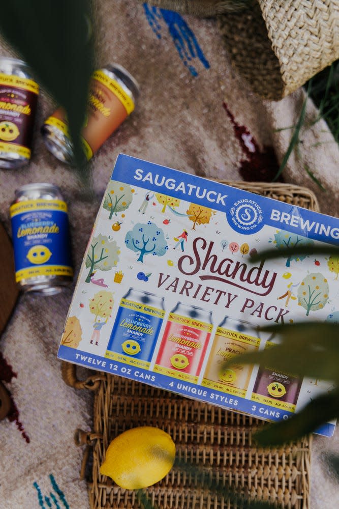 The Shandy Variety Pack from Saugatuck Brewing Co.