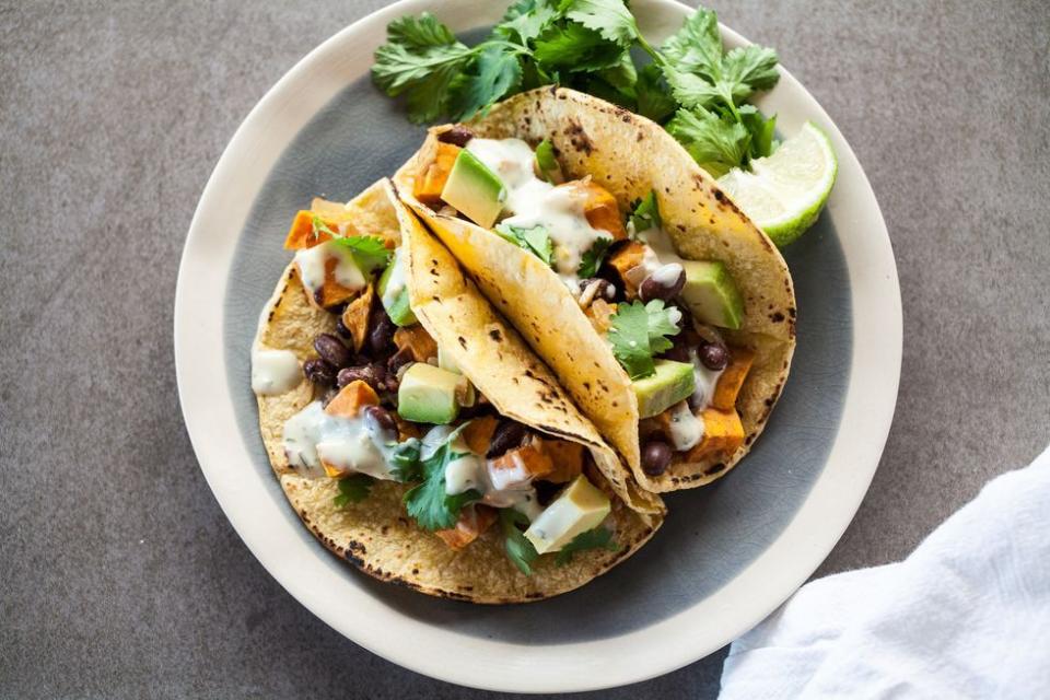 Sweet Potato and Black Bean Tacos