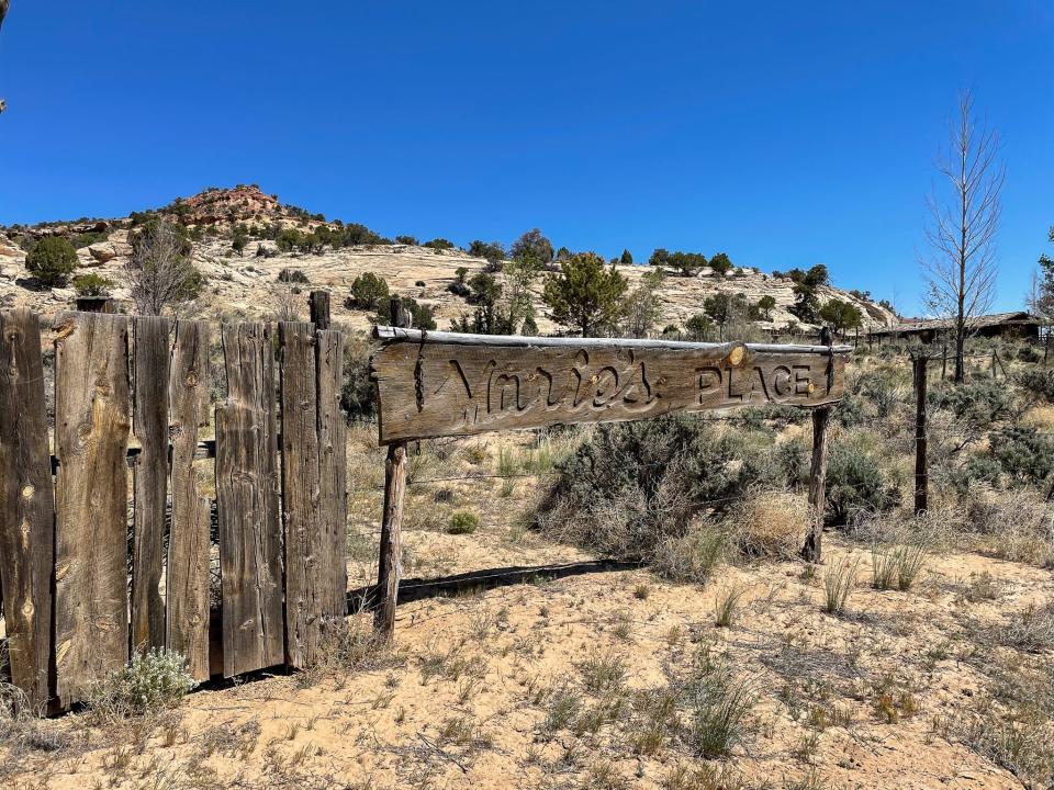 Home of Truth ghost town outside of Moab, Utah.