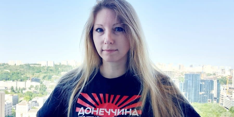 Writer Victoria Amelina was injured during a rocket attack on Kramatorsk