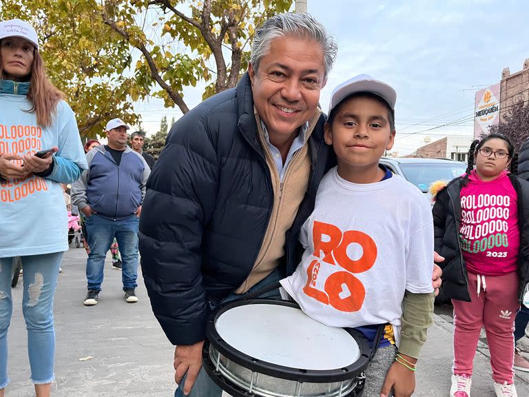 Cierre de campaña de Rolo Figueroa en Neuquén
