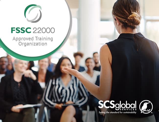 SCS Global Services Approved as FSSC 22000 Training Provider