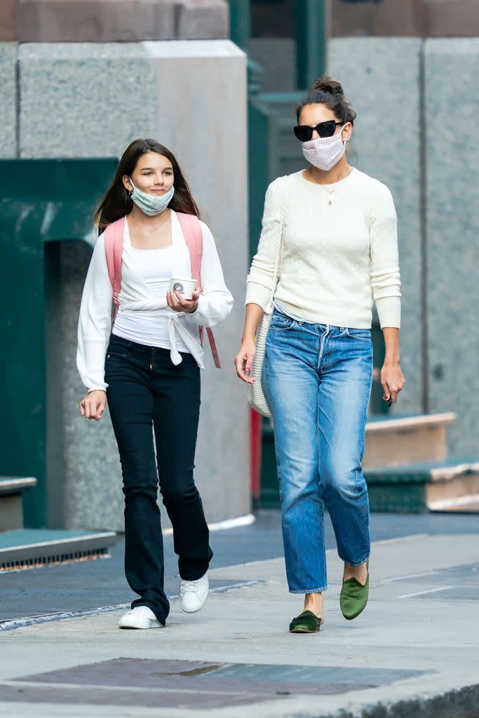 katie holmes suri cruise nyc