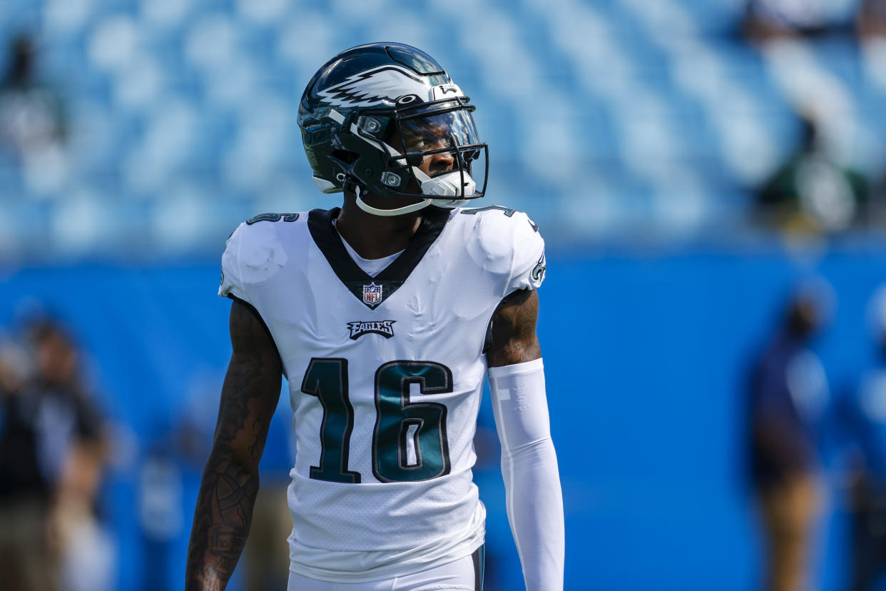 Philadelphia Eagles wide receiver Quez Watkins 