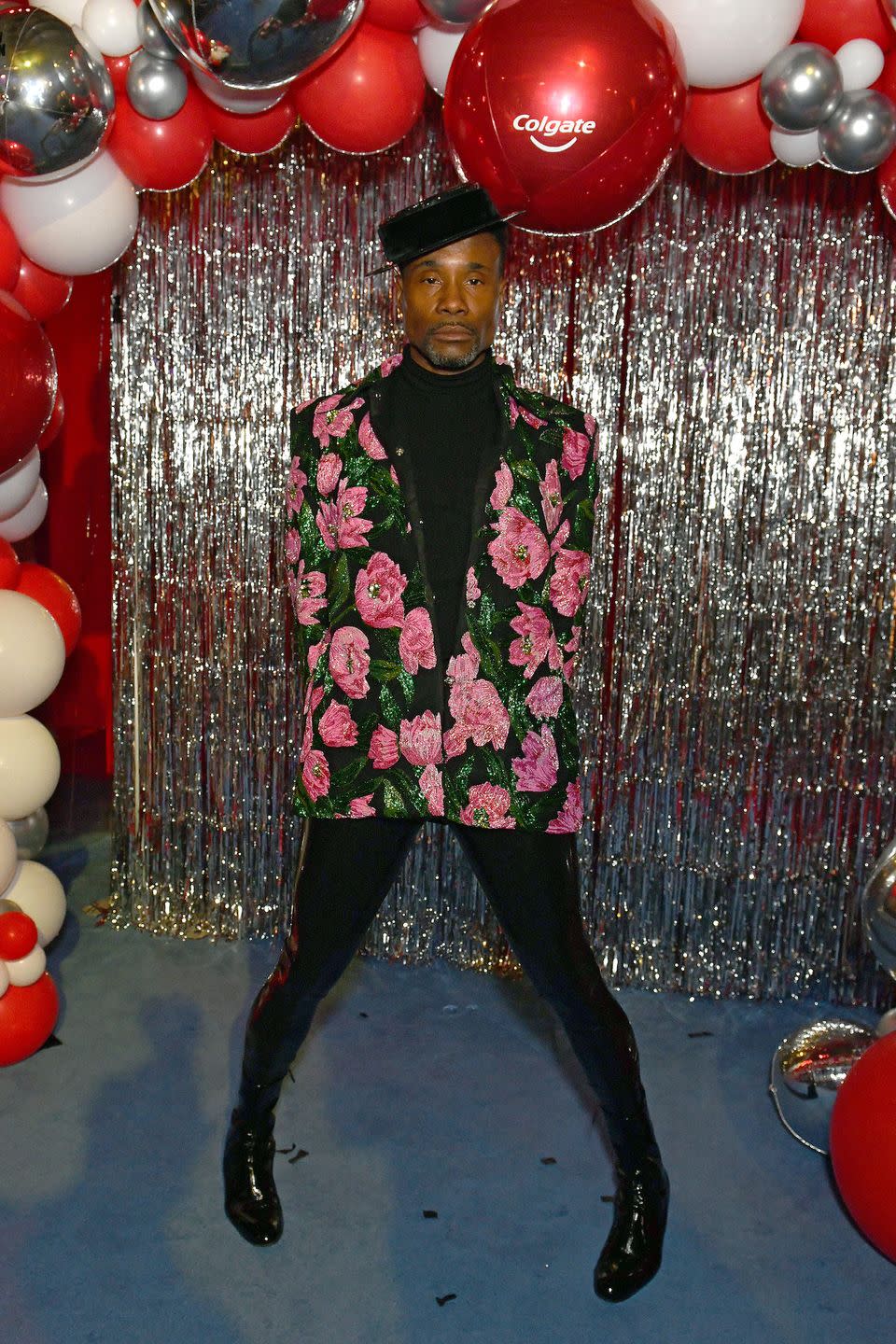 11) Billy Porter at the Richard Quinn show