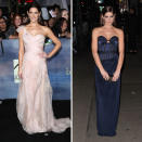 <b>Ashley Greene<br></b><br>The 25-year-old actress very nearly stole the crown of best dressed Twilight star this week in her jaw dropping outfits. Stepping out in a nude Donna Karan Atelier one-shouldered dress for The Twilight Saga: Breaking Dawn Part 2 <a href="http://uk.lifestyle.yahoo.com/kristen-stewart-leads-the-nude-trend-at-twilight-saga--breaking-dawn-part-2-premiere-in-favourite-designer-zuhair-murad-.html" data-ylk="slk:LA premiere;elm:context_link;itc:0;sec:content-canvas;outcm:mb_qualified_link;_E:mb_qualified_link;ct:story;" class="link  yahoo-link">LA premiere</a>, she then upped the style stakes in a midnight blue, strapless dress by the same designer for a screening of the film in New York.<br><br><b>[Related: <a href="http://uk.lifestyle.yahoo.com/photos/this-week-s-10-best-dressed-celebrities-5-11-oct-slideshow/ashley-greene-photo-1350054512.html" data-ylk="slk:Ashley Greene - This week’s 10 best dressed celebrities (5-11 Oct);elm:context_link;itc:0;sec:content-canvas;outcm:mb_qualified_link;_E:mb_qualified_link;ct:story;" class="link  yahoo-link">Ashley Greene - This week’s 10 best dressed celebrities (5-11 Oct)</a>]</b><br>