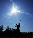 Chris Kirk hits off the fifth fairway during the second round of the Masters golf tournament Friday, April 11, 2014, in Augusta, Ga. (AP Photo/Matt Slocum)