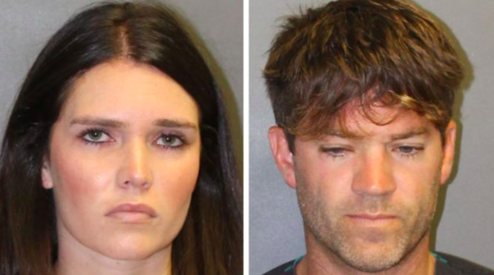 <em>Cerissa Riley and Grant Robicheaux have been charged with sexually assaulting two women (Police handout)</em>