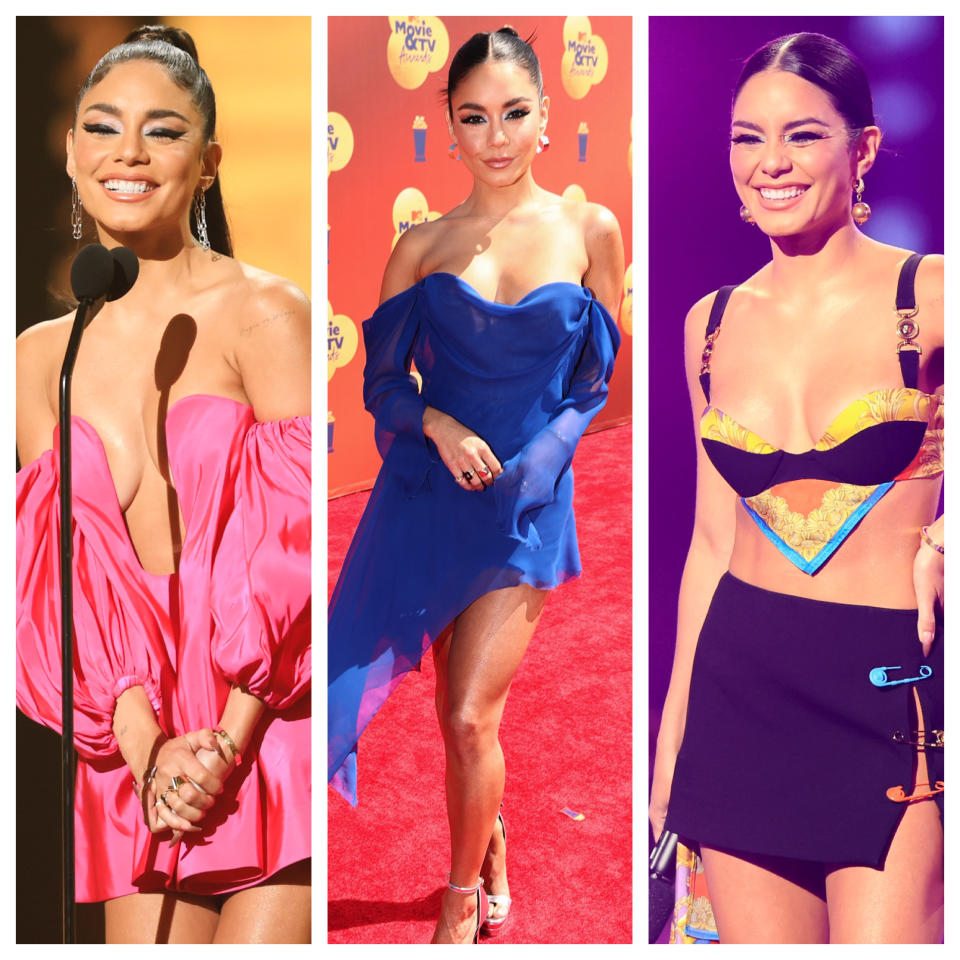 Vanessa Hudgens at the 2022 MTV Movie and TV Awards - Credit: Variety/Christopher Polk