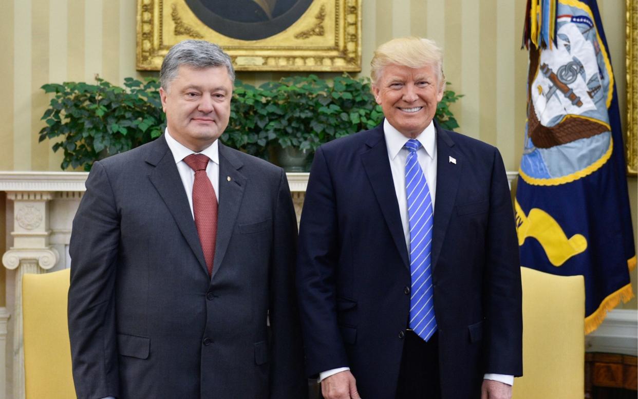 Petro Poroshenko and Donald Trump's meeting at the White House is under  - TASS