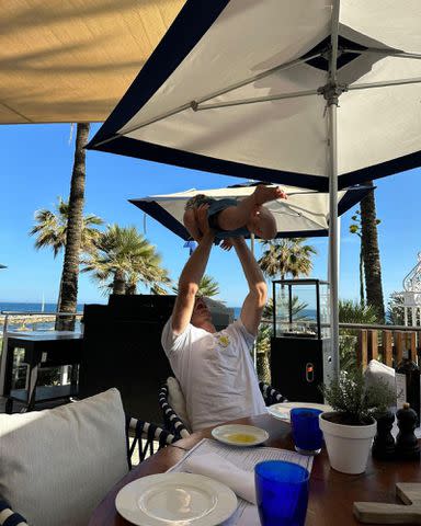 <p>Andy Murray/Instagram</p> Andy Murray and his daughter.