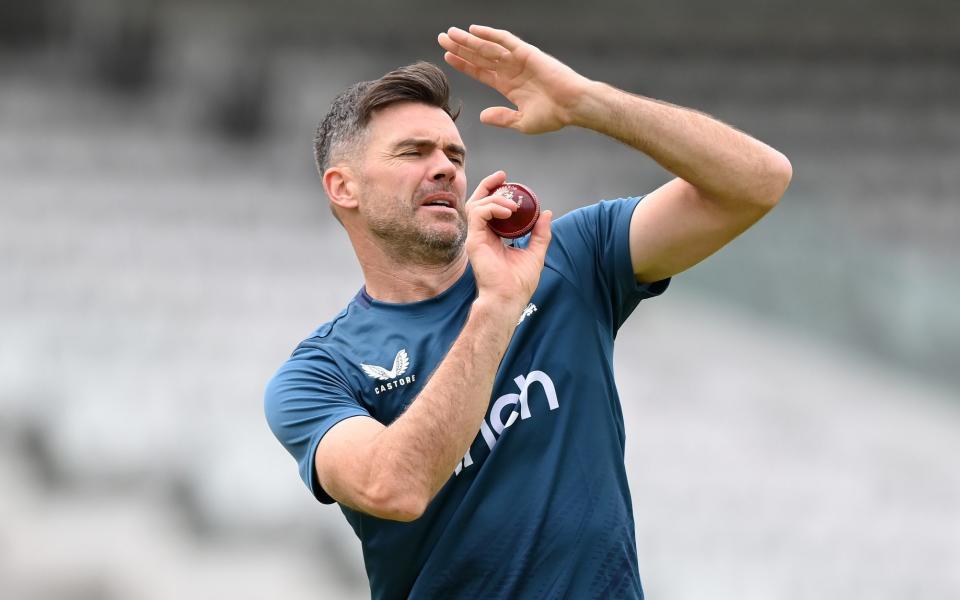 James Anderson with the new ball in an Ashes Test is a sight to behold — England will hope his body holds up - Getty Images/Alex Davidson