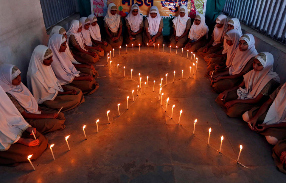 World AIDS Day: Ahmedabad, India