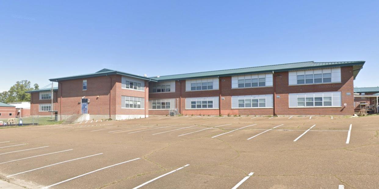 The exterior of Southaven Middle School.