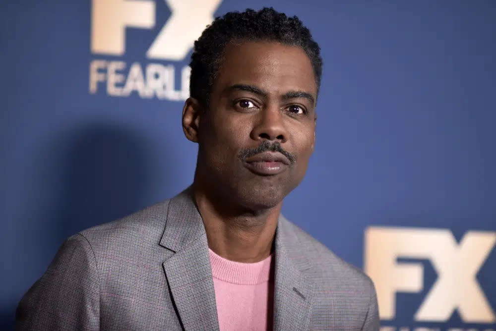 Chris Rock appears at the Television Critics Association Winter press tour in Pasadena, Calif., on Jan. 9, 2020. (Photo by Richard Shotwell/Invision/AP, File)