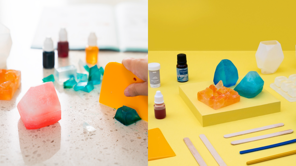 Best gifts and toys for 8-year-olds: Crystal Ombré Soap Kit