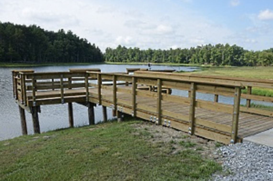 Lake Edwin Johnson in Spartanburg County is a 40-acre fishing lake managed by the state.