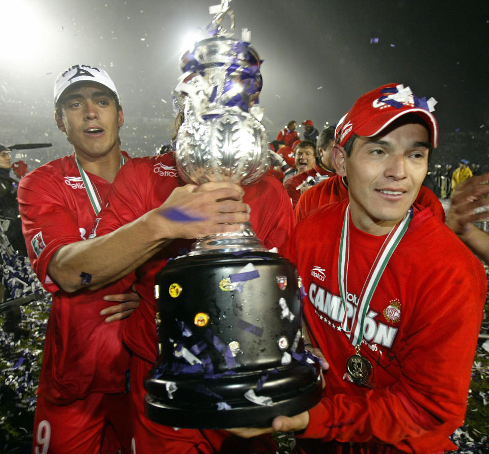 Toluca ganó cinco títulos de liga en la primera década del nuevo milenio. (JUAN BARRETO/AFP via Getty Images)