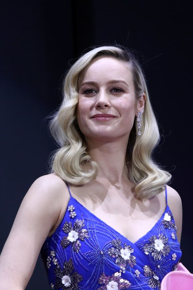 <em>Brie Larson at the premiere of "Avengers: Endgame" in South Korea. Photo: Chung Sung-Jun/Getty Images for Disney</em>