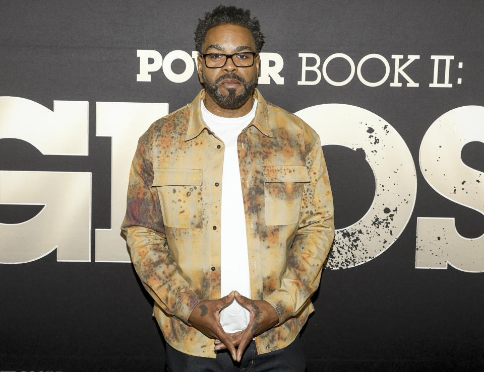 <p>Rapper <a href="https://people.com/music/method-man-apologizes-to-destinys-child-for-refusing-to-shake-their-hands-at-2004-mobo-awards/" rel="nofollow noopener" target="_blank" data-ylk="slk:Method Man;elm:context_link;itc:0;sec:content-canvas" class="link ">Method Man</a> attends the <em>Power Book II: Ghost</em> season 3 cast reception at the Public Hotel in New York City on March 14. </p>