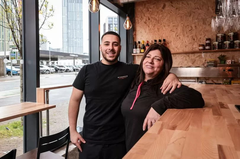 Francesco and his mother Conni have opened a new pizzeria on Blackfriars Road, just down from their Focacceria