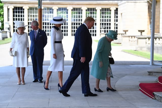 President Trump state visit to UK – Day One