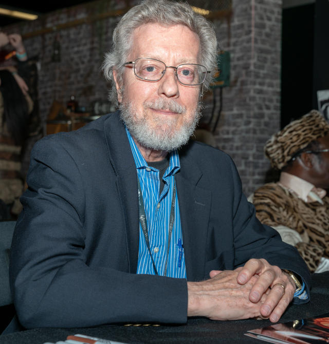 DORTMUND, GERMANY - April 13th 2018: Robert Latham Brown (*1947, American film producer) at Weekend of Hell Spring Edition 2019, a two day (April 13-14 2019) horror-themed fan convention.