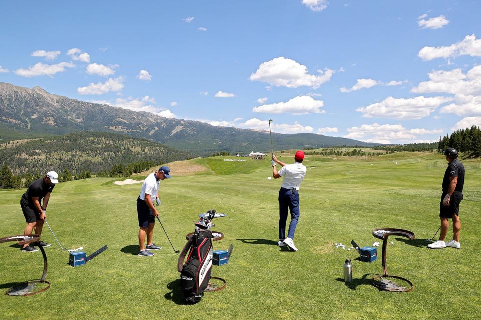 Bryson DeChambeau, Phil Mickelson, Tom Brady, and Aaron Rodges