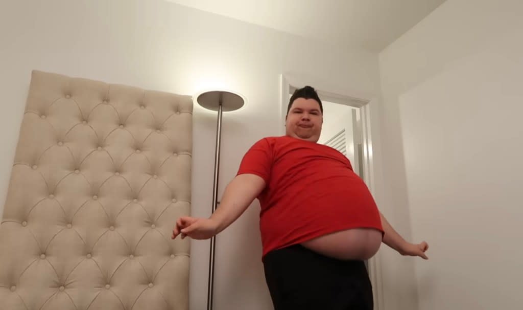 The content creator said he was uploading years-old videos while fooling fans that he was still overweight. YouTube / Nikocado Avocado