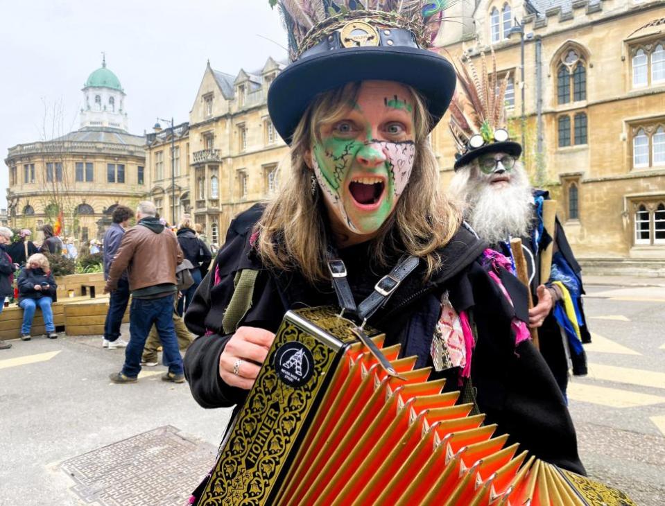 Oxford Mail: May Morning Oxford, 2024. Picture by Tim Hughes