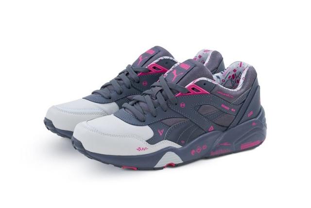 GraphersRock×PUMA Disc Blaze日本電音圖騰