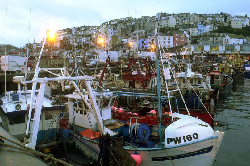 The outbreak was confirmed in Brixham